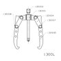 Forza Extractor mecánico de 2 patas largas 480x480